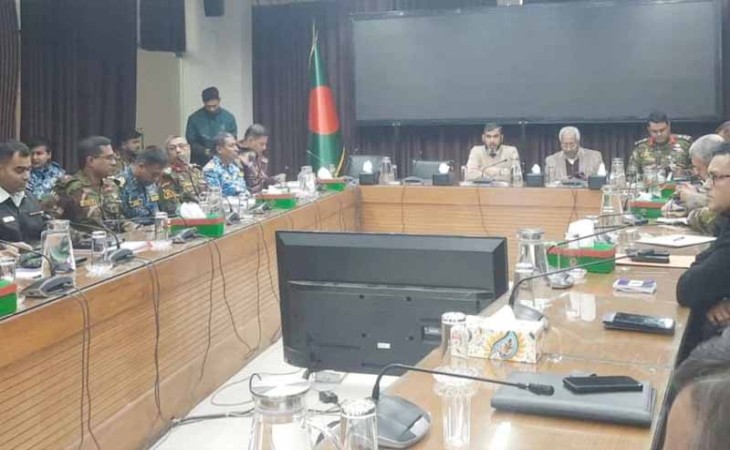 সশস্ত্র বাহিনীসহ ১৬টি নিরাপত্তা সংস্থার সঙ্গে ইসির আইনশৃঙ্খলা সংক্রান্ত বৈঠক