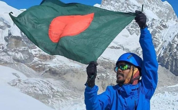 এভারেস্ট জয়ে নতুন রেকর্ড গড়লেন শাকিল