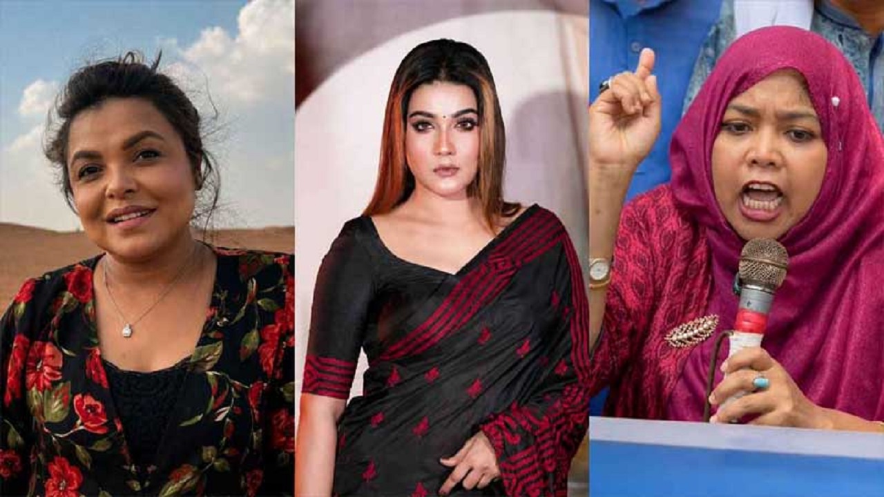 শাওন ও মাহিয়া মাহিসহ তিনজনের বিরুদ্ধে শাহবাগ থানায় অভিযোগ
