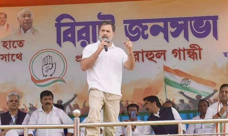 বিজেপি এবং তৃণমূল কংগ্রেস দুটি দলই দুর্নীতিগ্রস্ত: রাহুল গান্ধী