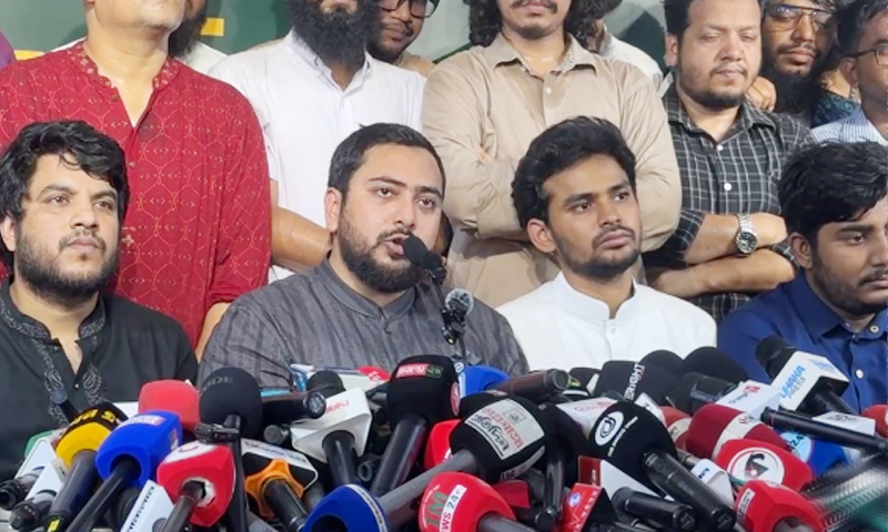 অভিযুক্ত কেউ কখনোই এনসিপিতে আসতে পারবে না: নাহিদ ইসলাম