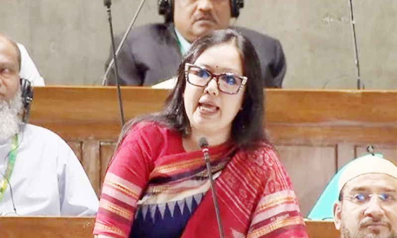 মনোনয়ন না দেওয়ায় সংসদে বিএনপিকে ধন্যবাদ জানালেন রুমিন ফারহানা