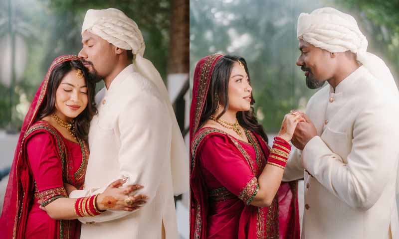 অবশেষে বিয়ের পীড়িতে বসলেন রাফসান ও জেফার