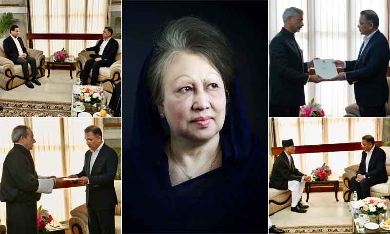 খালেদা জিয়াকে ভারত, নেপাল-শ্রীলঙ্কা-ভূটানের পররাষ্ট্রমন্ত্রী ও পাকিস্তানের স্পিকারের শেষ শ্রদ্ধা