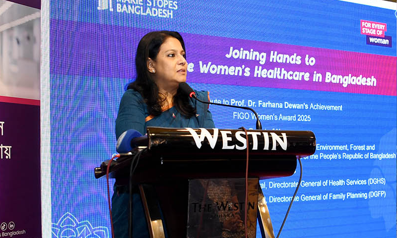 নারীর প্রতি যত্নশীল হওয়া জাতীয় উন্নয়নের অন্যতম পূর্বশর্ত: পরিবেশ উপদেষ্টা