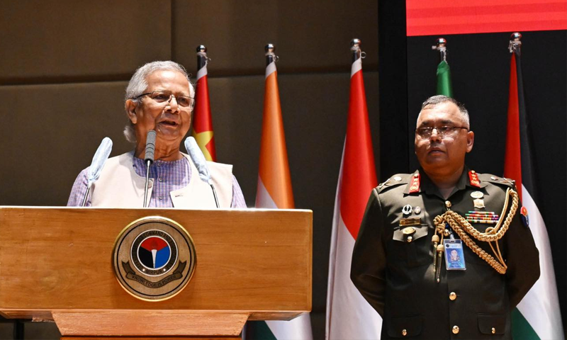 নির্বাচন উৎসবমুখর করতে সেনাবাহিনীর সহায়তা দরকার: প্রধান উপদেষ্টা