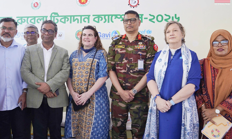 বাংলাদেশকে ২ কোটি ১৯ লাখ হাম-রুবেলার টিকা দেবে যুক্তরাষ্ট্র