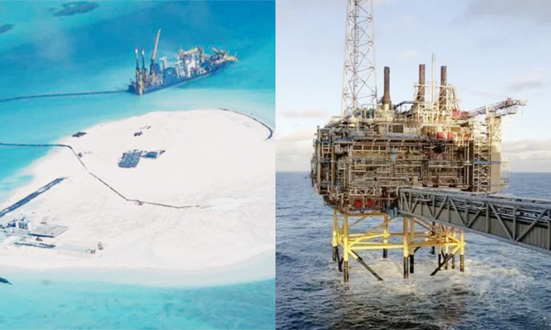 তেল-গ্যাস অনুসন্ধানে আরব সাগরে কৃত্রিম দ্বীপ নির্মাণ করছে পাকিস্তান