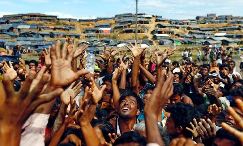 রোহিঙ্গার ভার আর বহন করা সম্ভব নয়, পদক্ষেপ নেওয়ার আহ্বান বাংলাদেশের