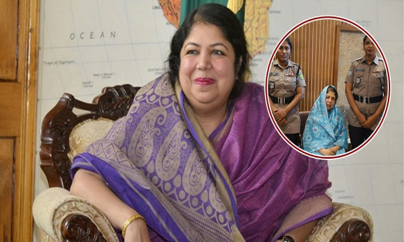 হত্যাচেষ্টা মামলায় সাবেক স্পিকার শিরীন শারমিন গ্রেপ্তার